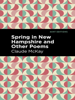 cover image of Spring in New Hampshire and Other Poems